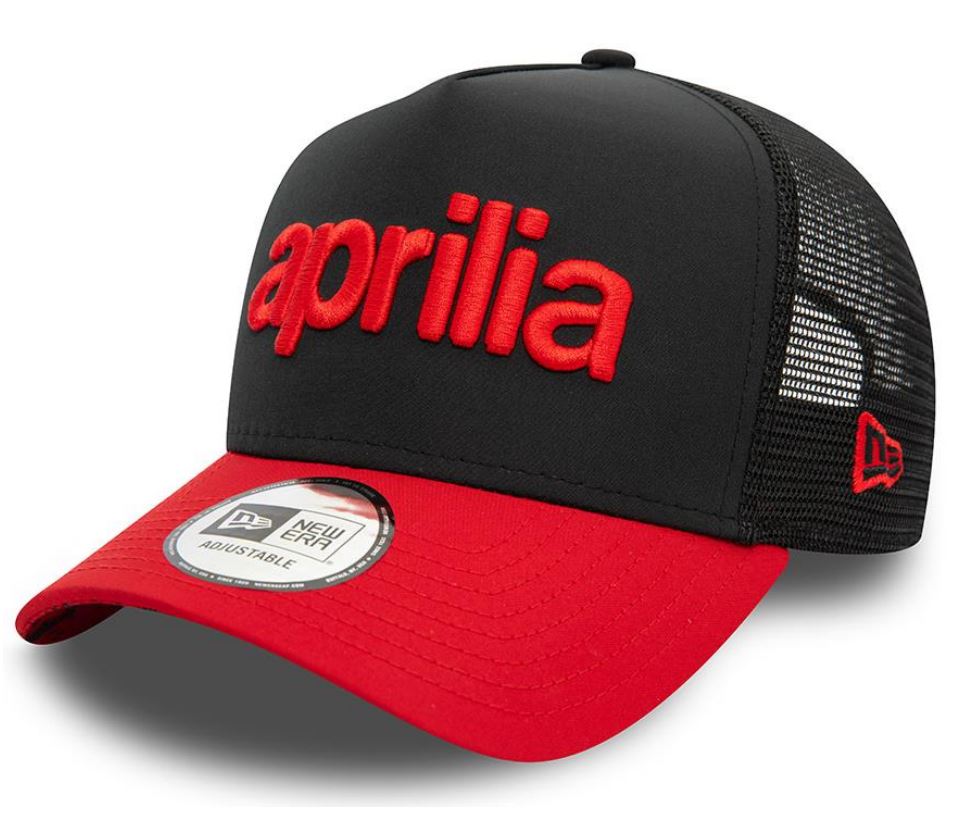 Cappello da baseball Aprilia New Era rosso-nero