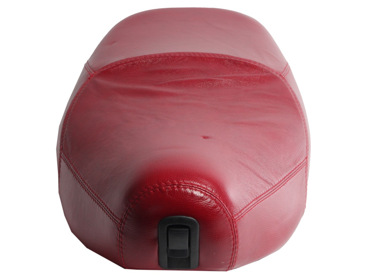 Sella Vespa vera pelle rossa per LX 50-150cc Touring, ET2/ET4 /LX/LXV/S 50-150ccm-